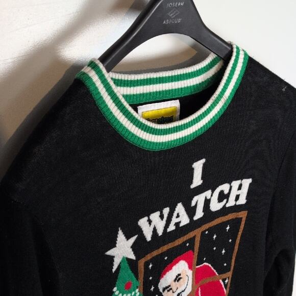 Tipsy Elves Santa I Watch You Sleep Sweater - Picture 5 of 8